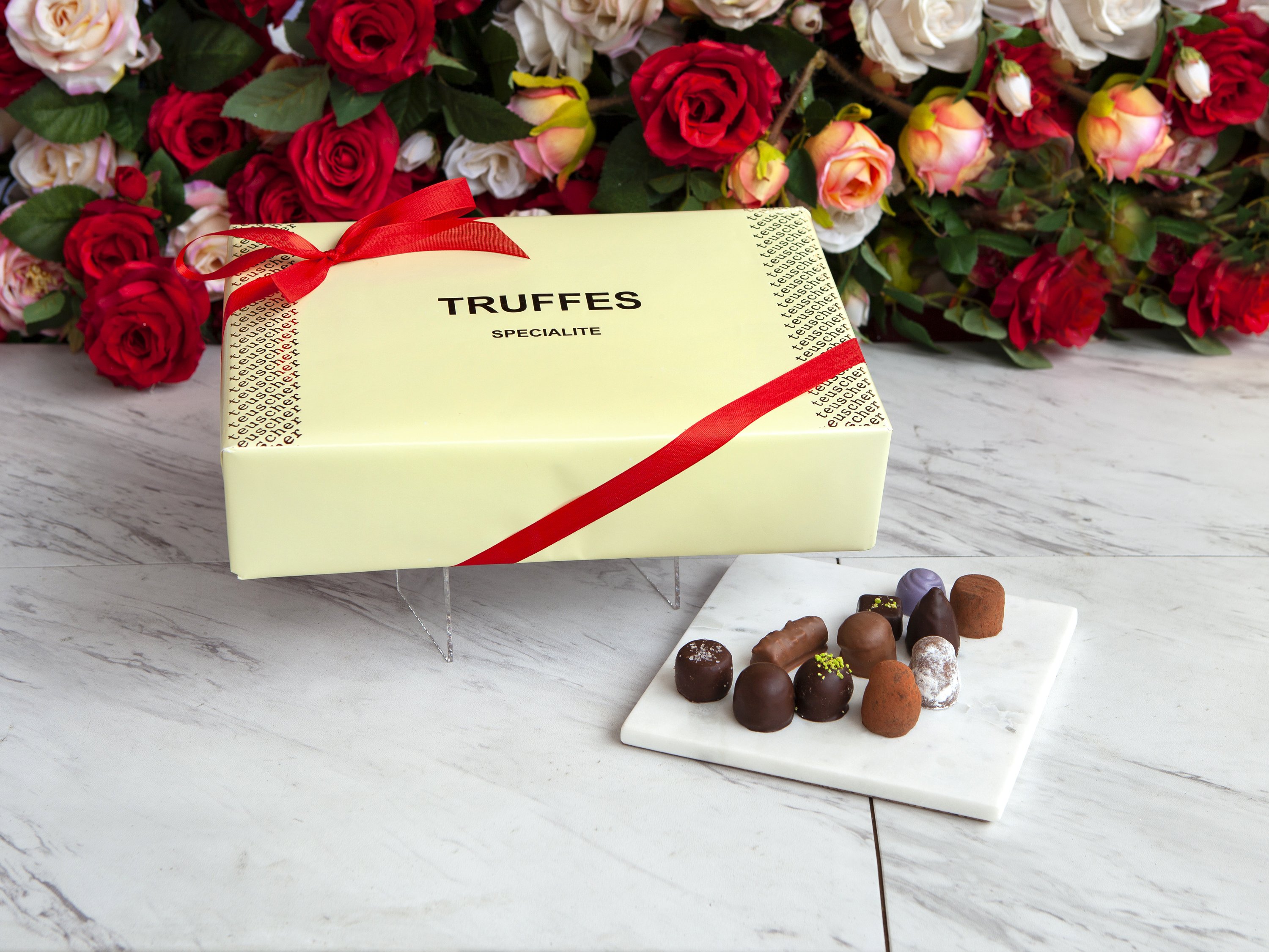 Order Assorted Truffle Box food online from Teuscher Chocolates Of Switzerland store, Beverly Hills on bringmethat.com