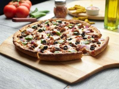 Order Combination Pizza - Small 10'' food online from Pizza Twist store, Livingston on bringmethat.com