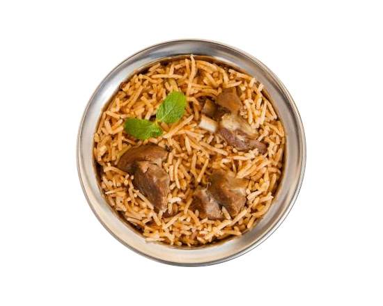 Order Goat Biryani food online from Gunpowder Cafe store, Frisco on bringmethat.com