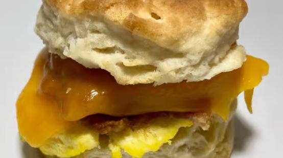 Order Bacon and Biscuit Sandwich food online from Oh Donut Co. store, Youngstown on bringmethat.com