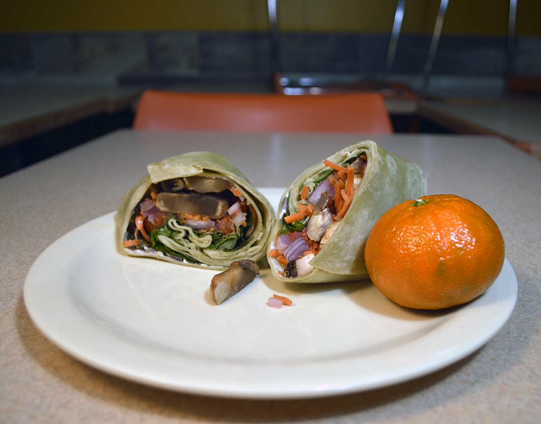 Order Veggie All the Way Wrap food online from Better Health Market store, Shelby Charter Township on bringmethat.com