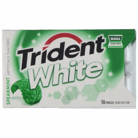 Order Trident White Spearmint 16 Count food online from 7-Eleven store, Monsey on bringmethat.com