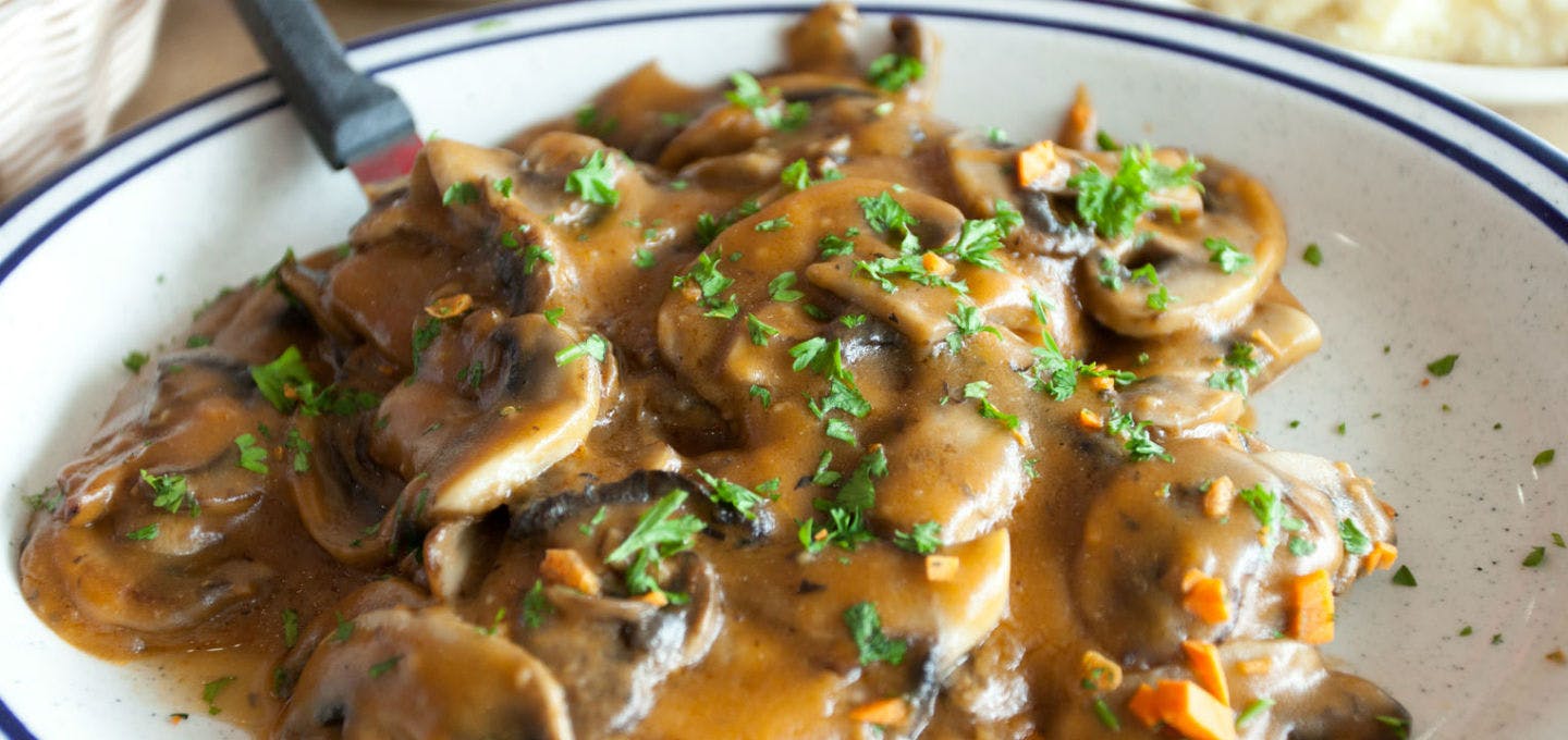 Order Chicken Marsala - Dinner food online from Amy's Family Pizzeria store, Hatboro on bringmethat.com