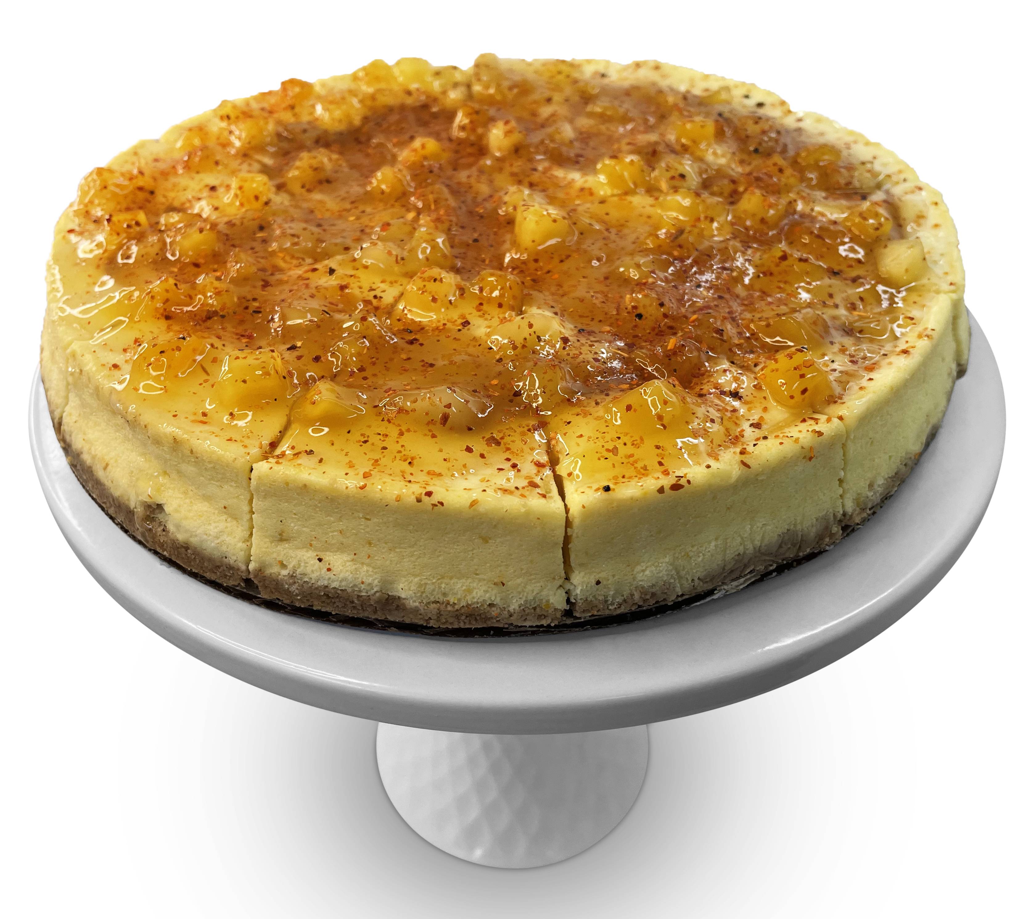 Order Andy Anand Apple Cheesecake 9" - 2 lbs food online from Andy Anand Chocolates store, Chino on bringmethat.com