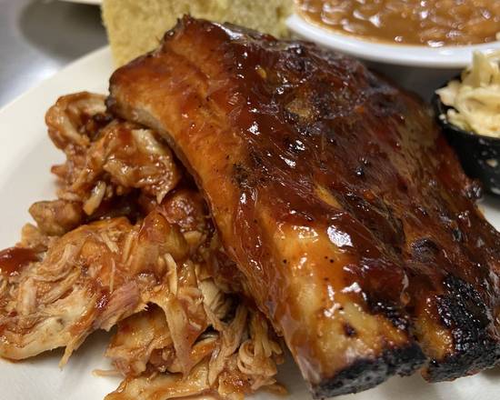 Order Quarter Rib and One Meat food online from Smoke BBQ store, Bethesda on bringmethat.com