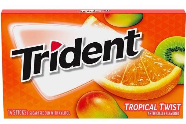 Order Trident Lime Passionfruit Twist 14 Pcs food online from Starway Liquor store, Bell Gardens on bringmethat.com