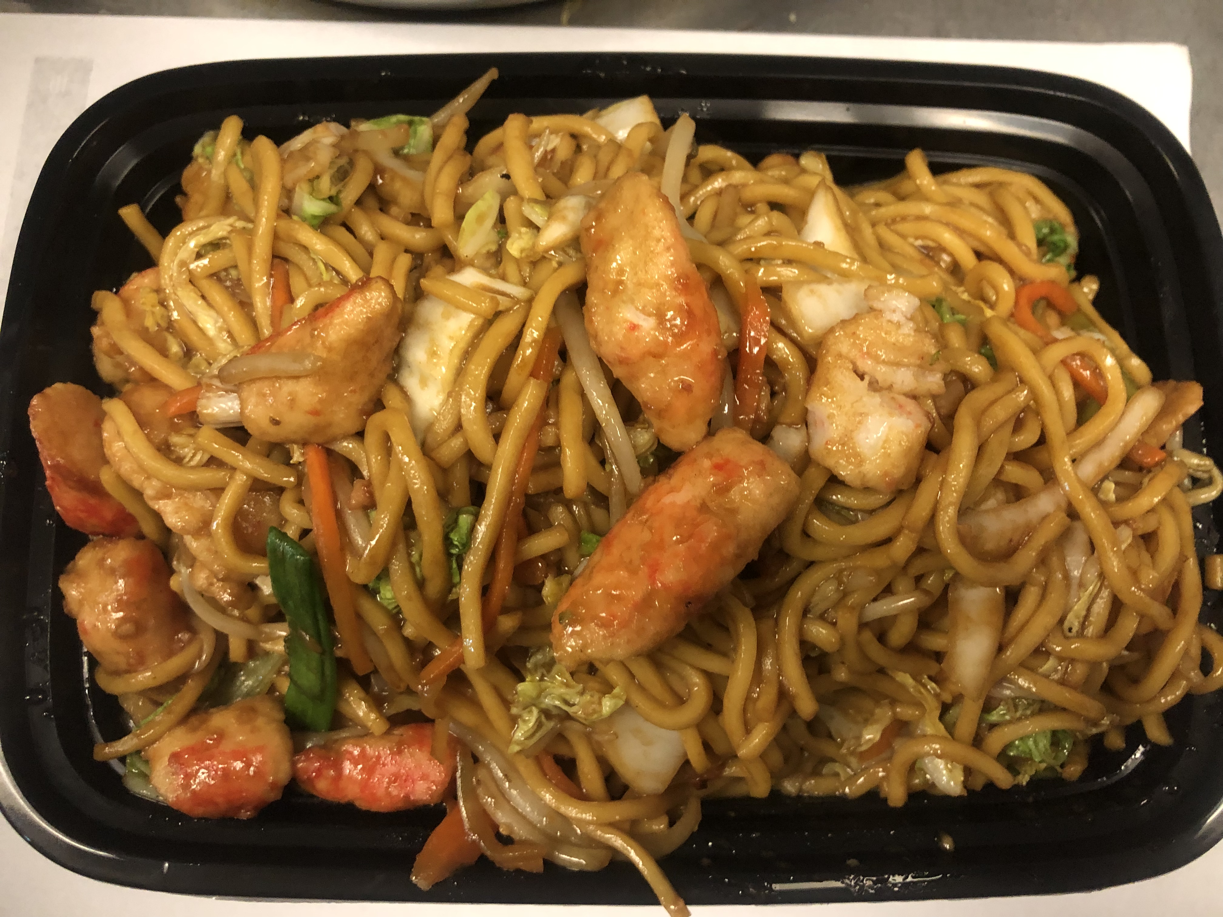 Order Crab Meat Lo Mein 蟹条捞面 food online from Yummy store, Ridgewood on bringmethat.com