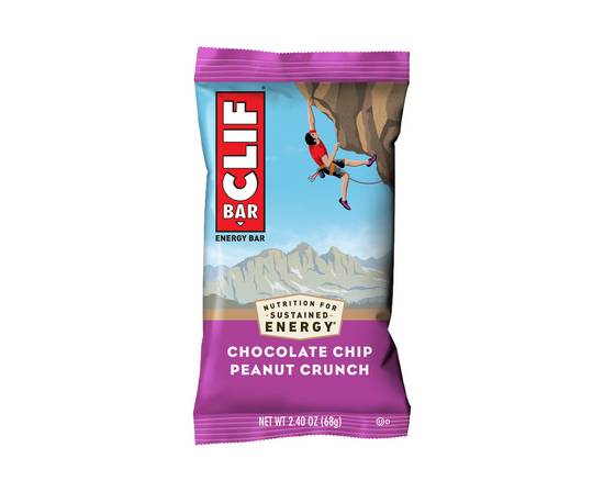 Order Clif Bars-Chocolate Chip Peanut Crunch food online from Exxon Constant Friendship store, Abingdon on bringmethat.com