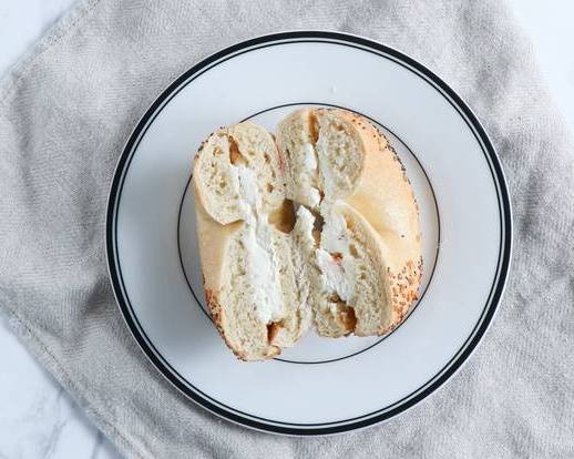 Order Bagel with Flavor Cream Cheese food online from The Posh Bagel store, San Francisco on bringmethat.com