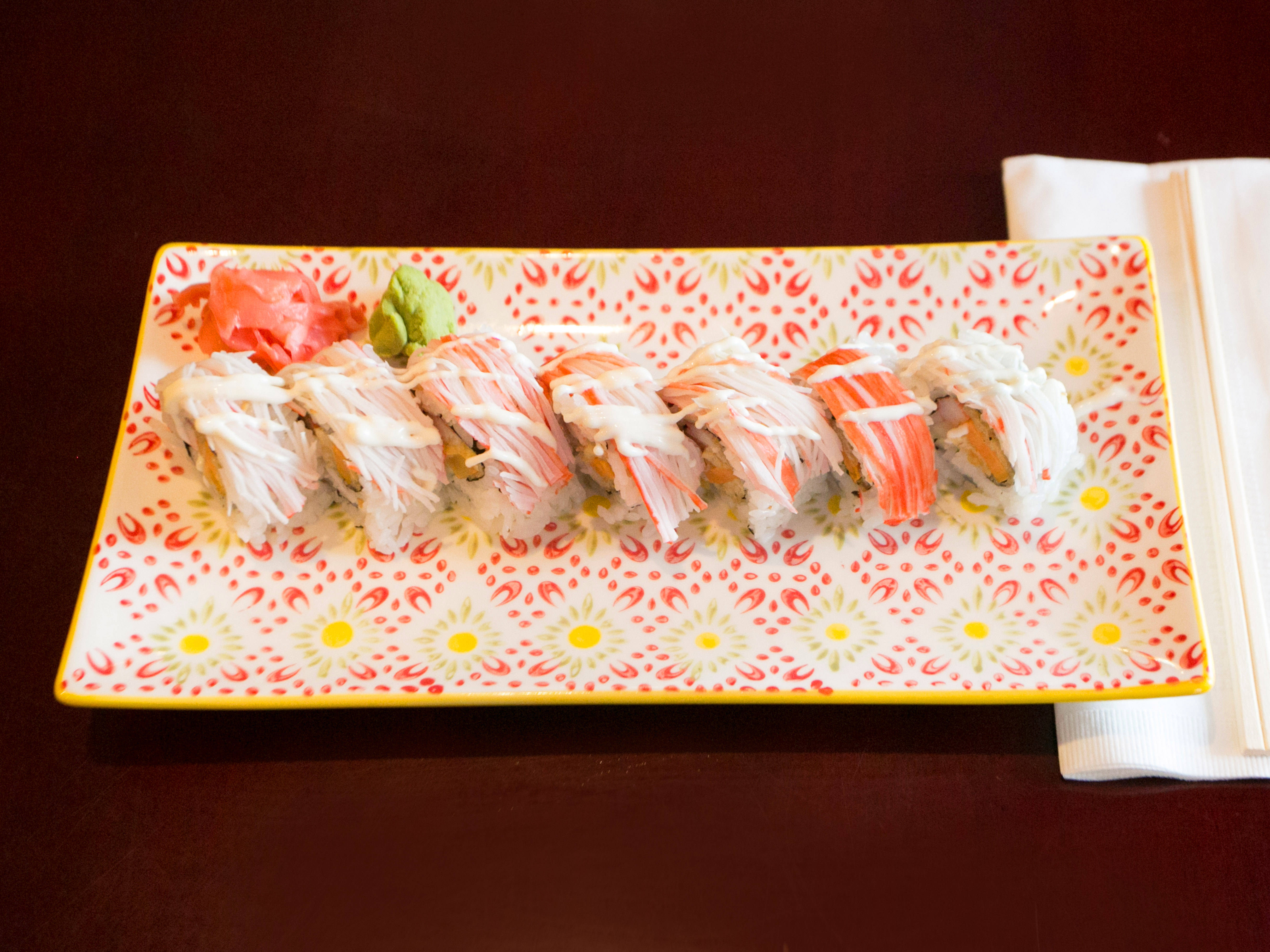 Order 8. Putnam Roll food online from Ginger Root Japanese & Chinese store, East Hartford on bringmethat.com