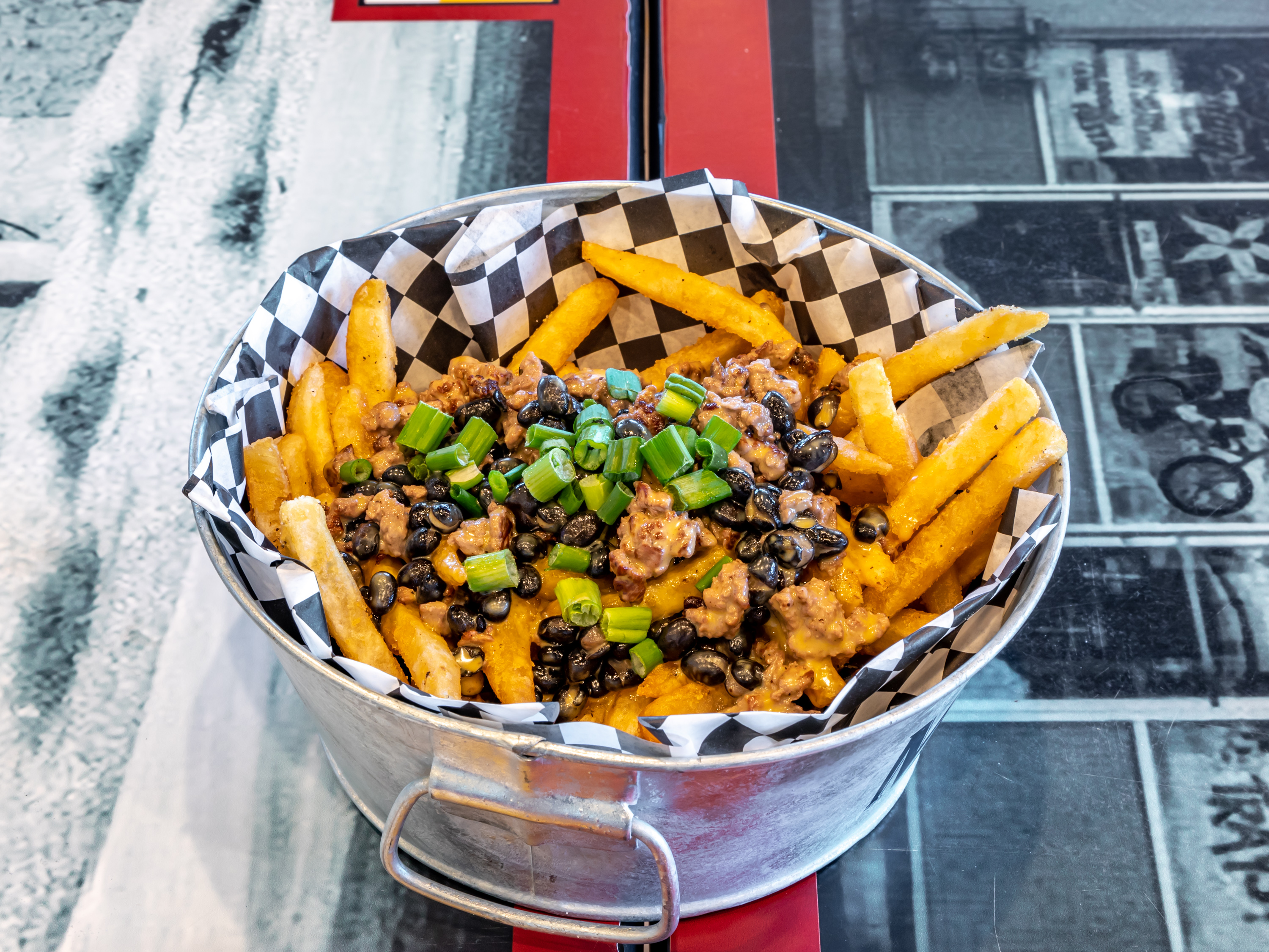 Order Loaded Fries food online from The Hudson Eatery & Bar store, Tempe on bringmethat.com
