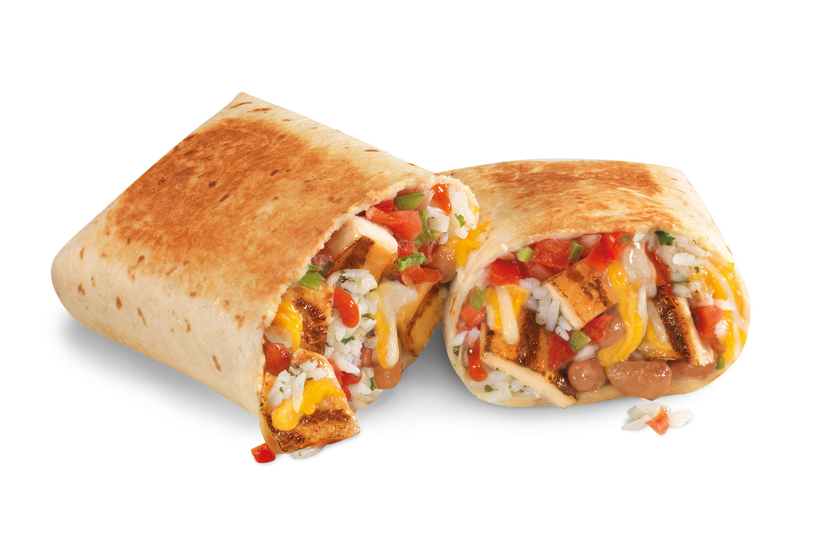 Order Grilled Chicken Burrito food online from Carl's Jr. store, Turlock on bringmethat.com