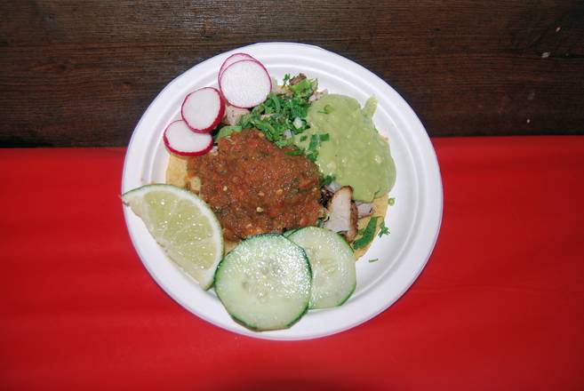 Order Grilled Chicken Taco (Pollo Asado Taco) food online from Taqueria Al Pastor store, New York on bringmethat.com