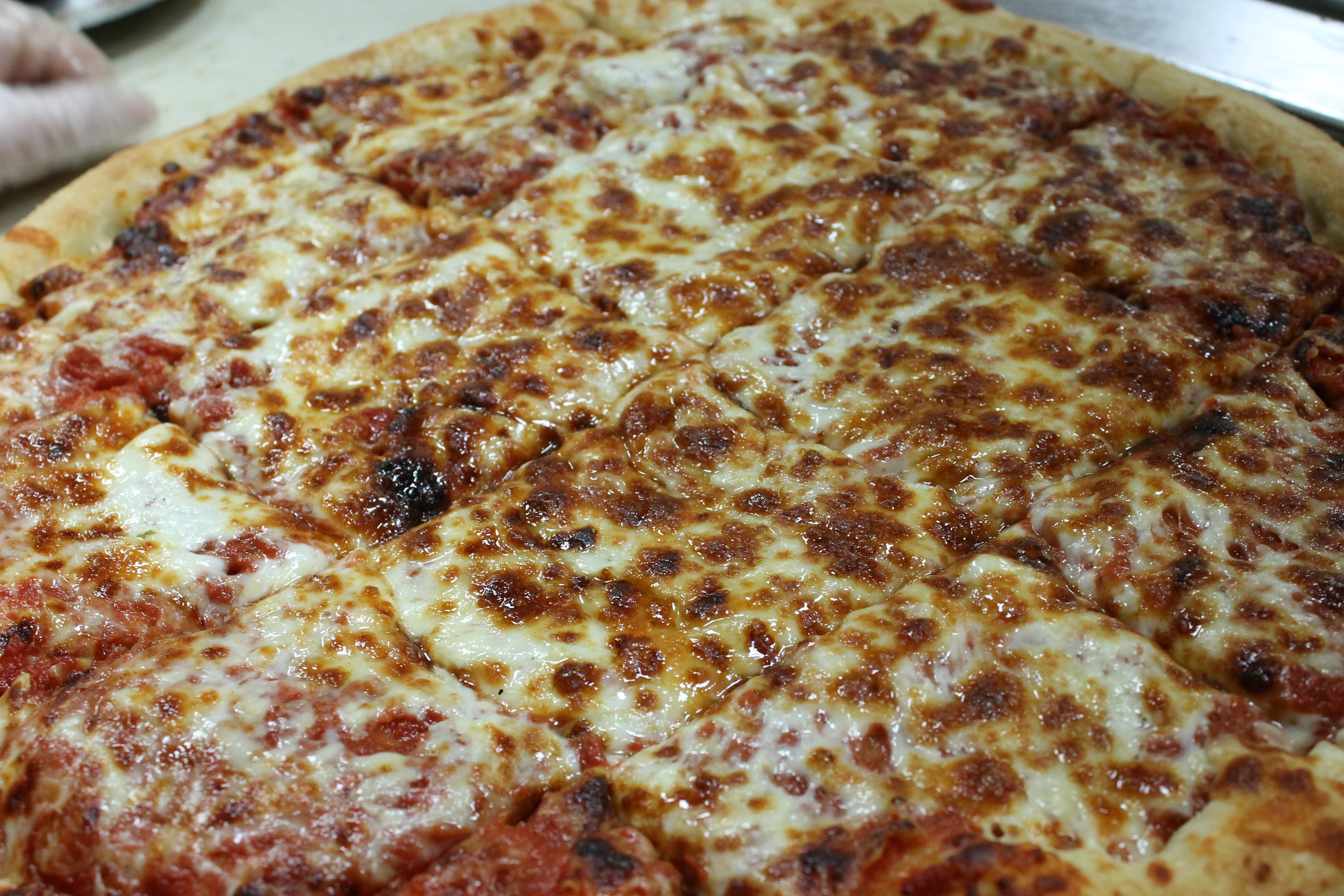 Order Plain Cheese Pizza food online from Bellacino's Pizza & Grinders store, Keego Harbor on bringmethat.com