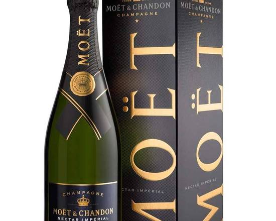 Order Moët & Chandon, Champagne Nectar Impérial (NV) · 750 mL food online from House Of Wine store, New Rochelle on bringmethat.com