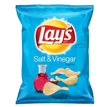 Order Lay's - Salt & Vinegar 2.625oz food online from Sheetz store, Pittsburgh on bringmethat.com