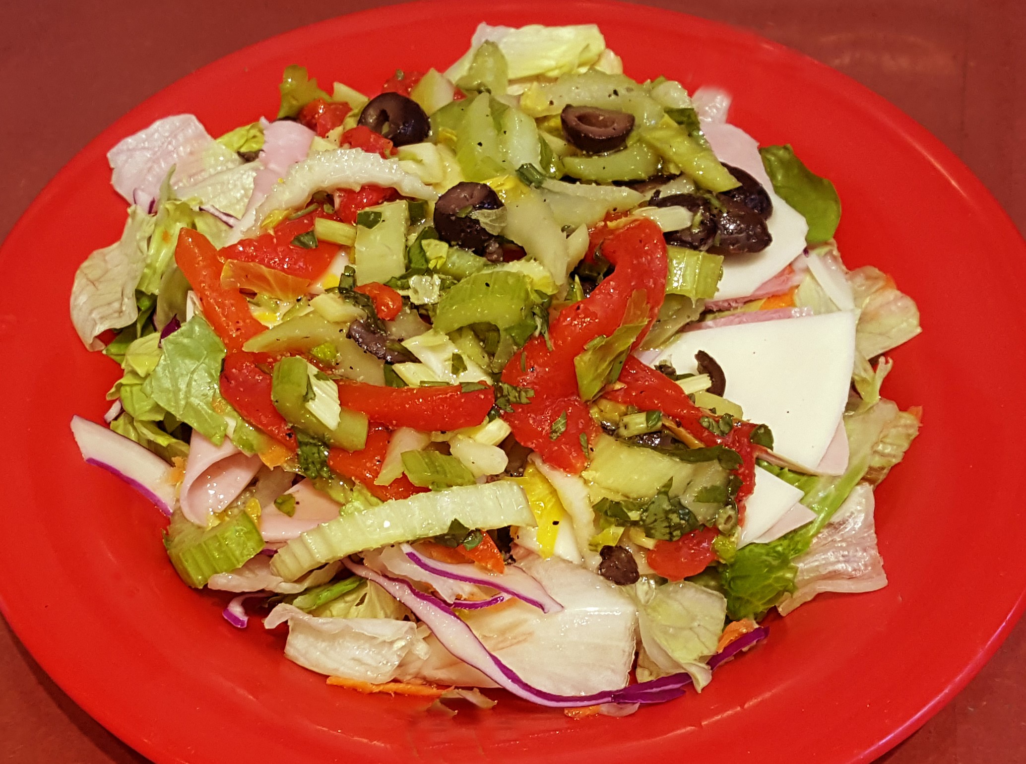 Order Antipasto Salad  food online from Primo Pizza & Pasta store, Carlsbad on bringmethat.com