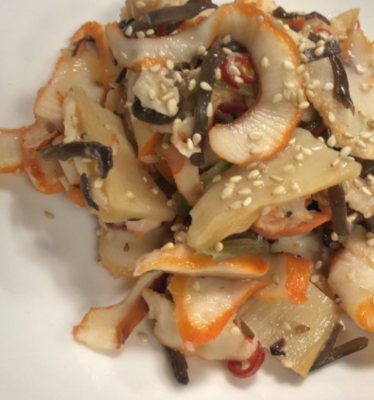 Order Squid Salad food online from Hais Sushi & Pho store, Nashville on bringmethat.com
