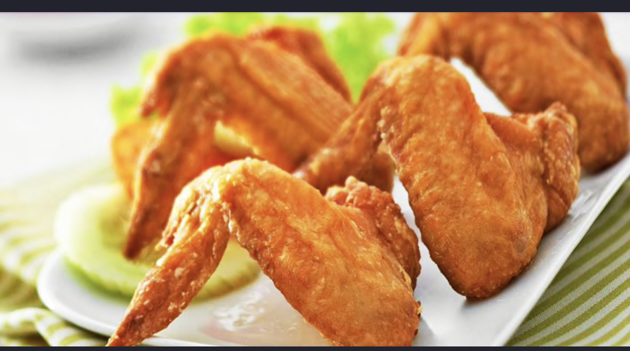Order 11. Fried Chicken Wings Plain food online from Peking City store, Katonah on bringmethat.com