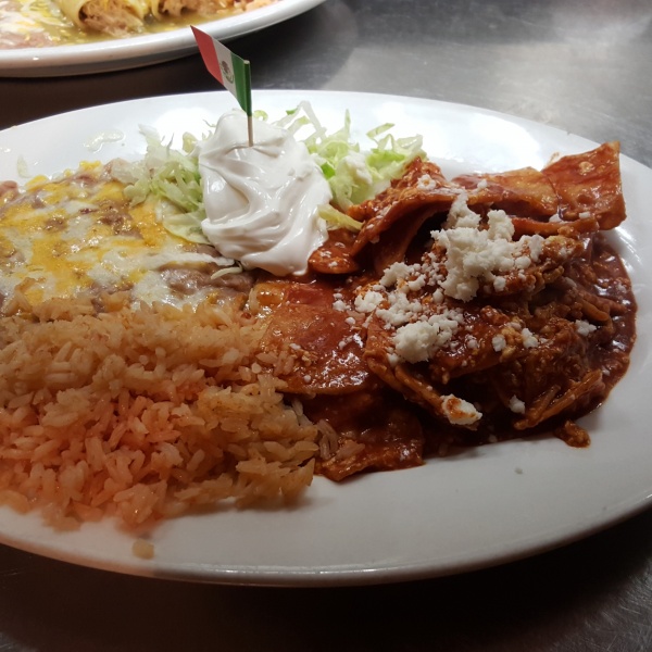 Order Chilaquiles food online from Ricardo's El Ranchito store, La Habra on bringmethat.com