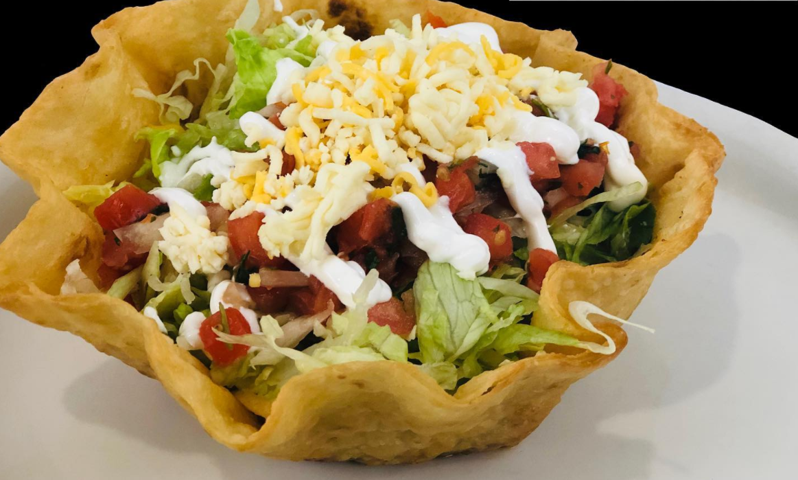 Order Taco Salad food online from Compadres Mexican Restaurant store, Northfield on bringmethat.com