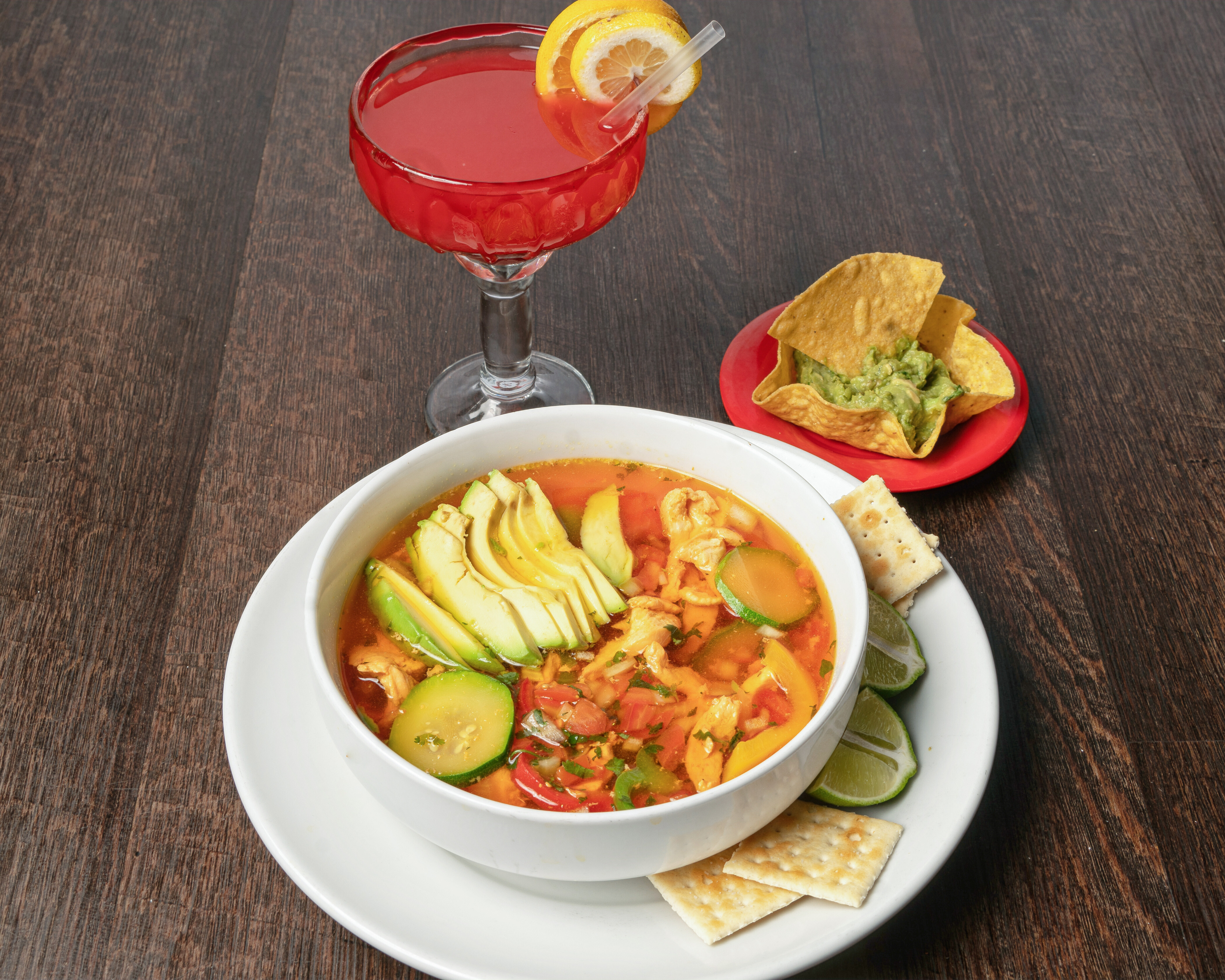 Order Azteca Soup food online from Las Carretas Mexican Grill And Cantina store, Columbus on bringmethat.com