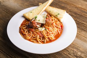 Order Spaghetti & Meatballs food online from Rosati's Pizza store, Lockport on bringmethat.com