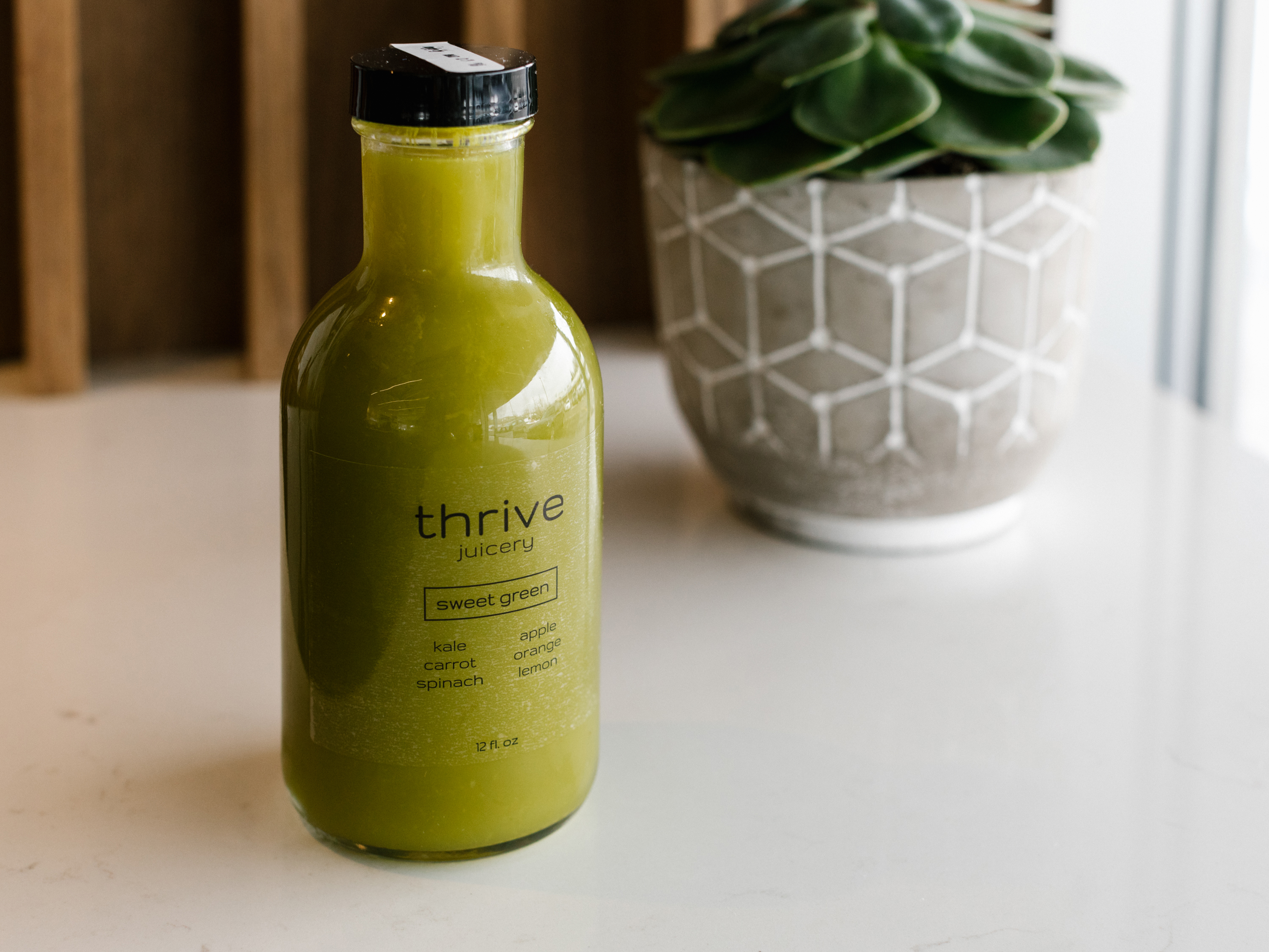 Order sweet green raw cold-pressed juice food online from Thrive Juicery store, Ann Arbor on bringmethat.com