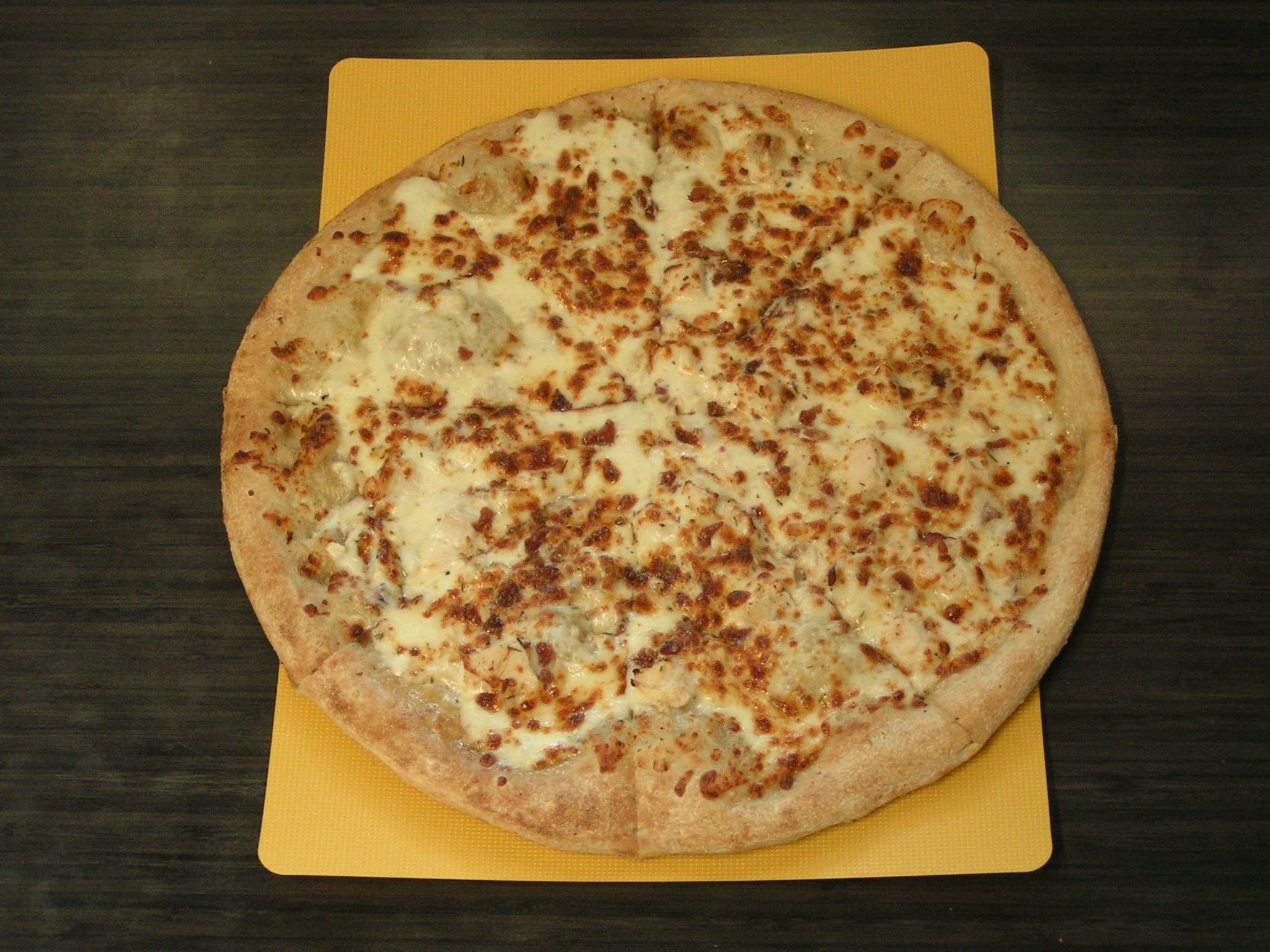 Order CHICKEN BACON RANCH - 8"  PERSONALL food online from Pepperinos Pizza store, Lewistown on bringmethat.com