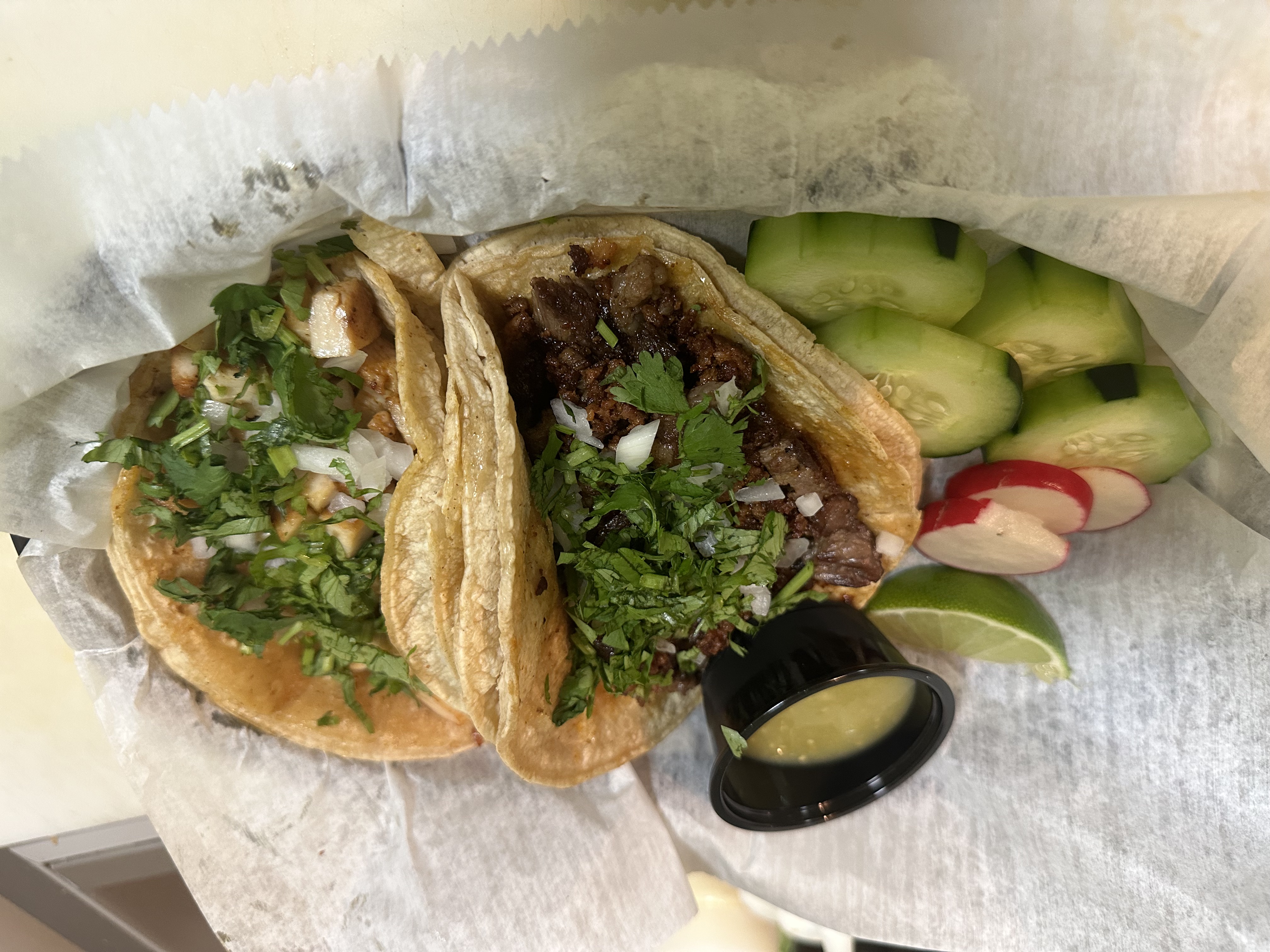 Order Tacos food online from La Pina Loca store, Ann Arbor on bringmethat.com