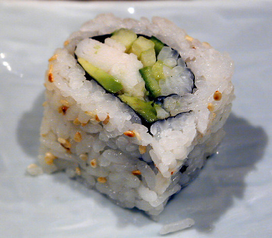 Order  White Tuna Cucumber Roll food online from Abi sushi store, Astoria on bringmethat.com