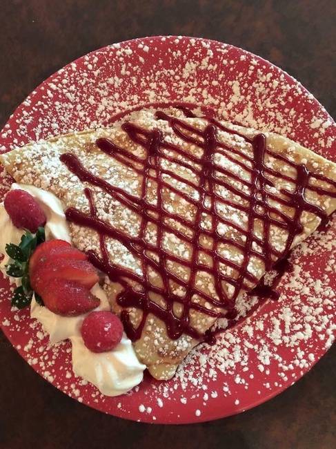 Order Fredbird Crepe food online from City Coffeehouse & Creperie store, Clayton on bringmethat.com
