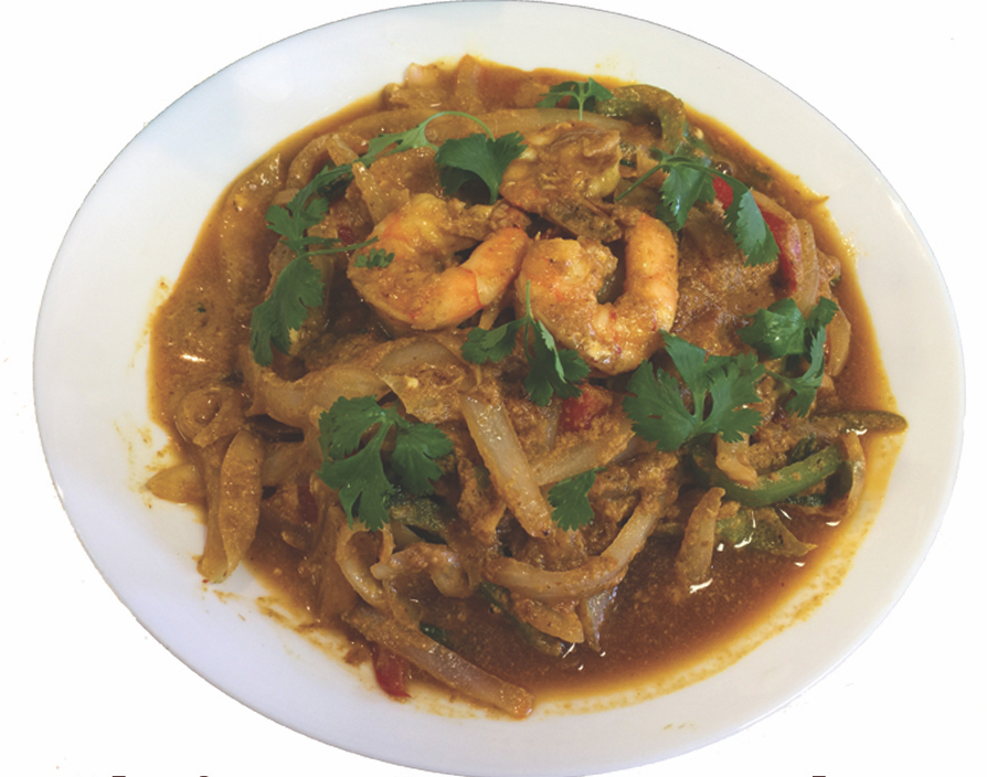 Order Shrimp with Curry Powder food online from Double Delicious Thai Cuisine store, Fountain Valley on bringmethat.com