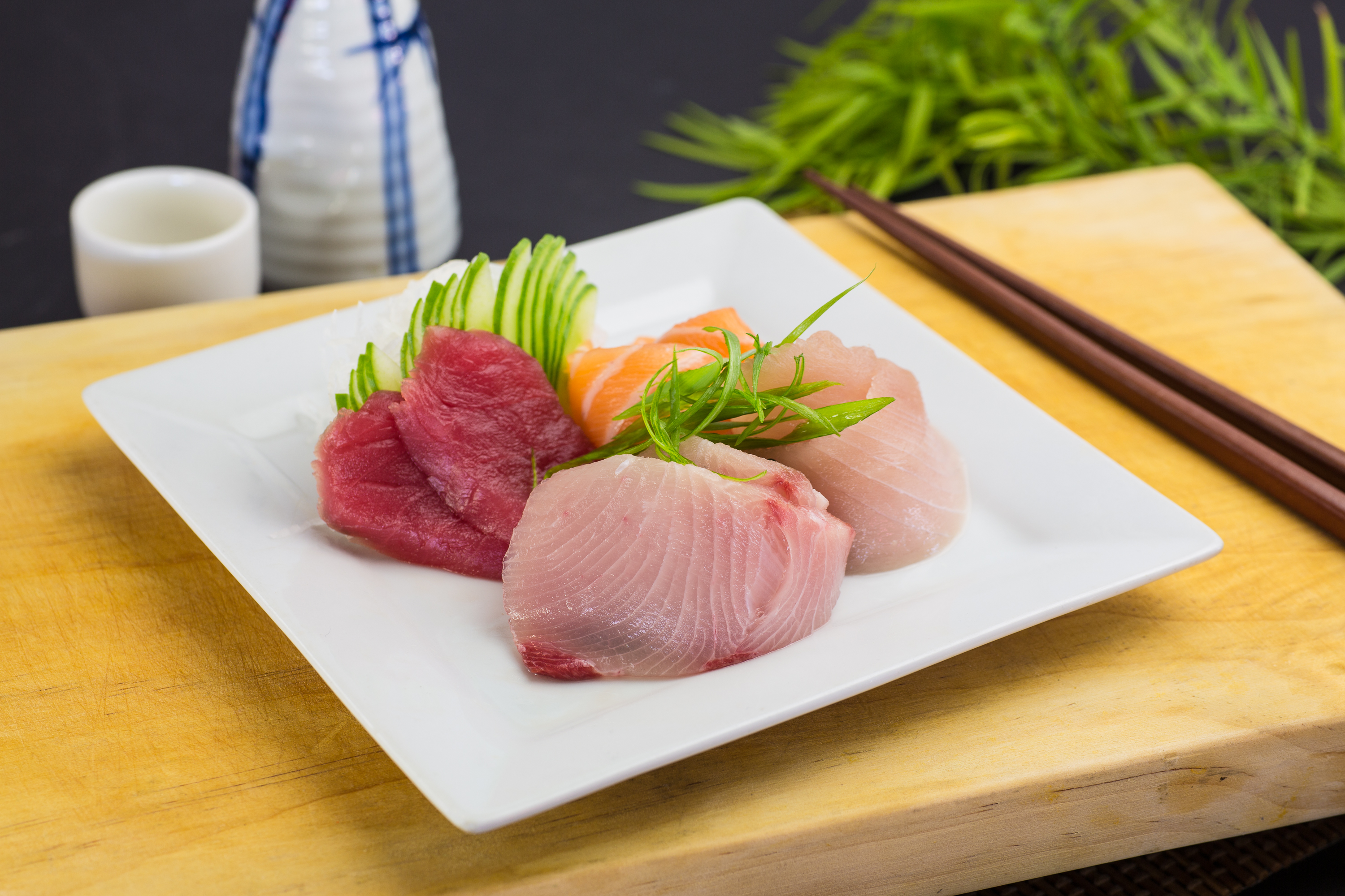 Order 8 Piece Sashimi Mixed food online from Shin store, Long Beach on bringmethat.com