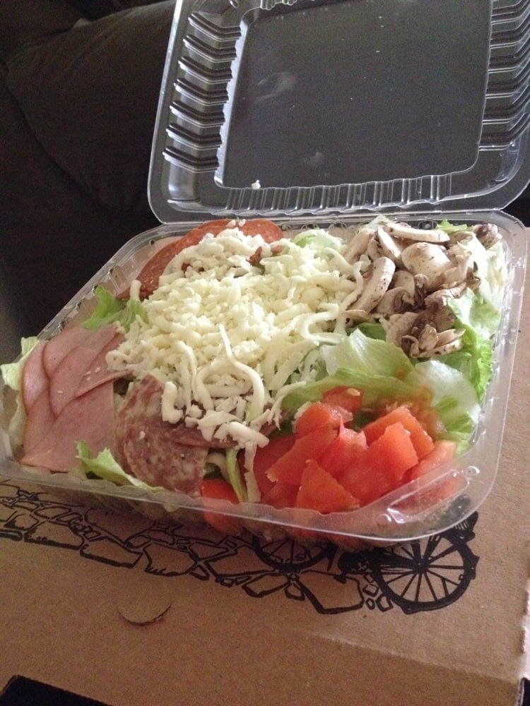 Order Chef Salad - Small food online from Double Play Pizza store, La Puente on bringmethat.com