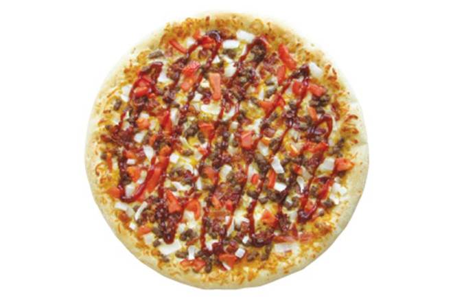 Order Southwest Cheeseburger Pizza food online from Georgio's Oven Fresh Pizza store, Mayfield Heights on bringmethat.com