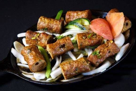 Order Lucknowi Seekh Kabab food online from Bombay Bistro store, Austin on bringmethat.com