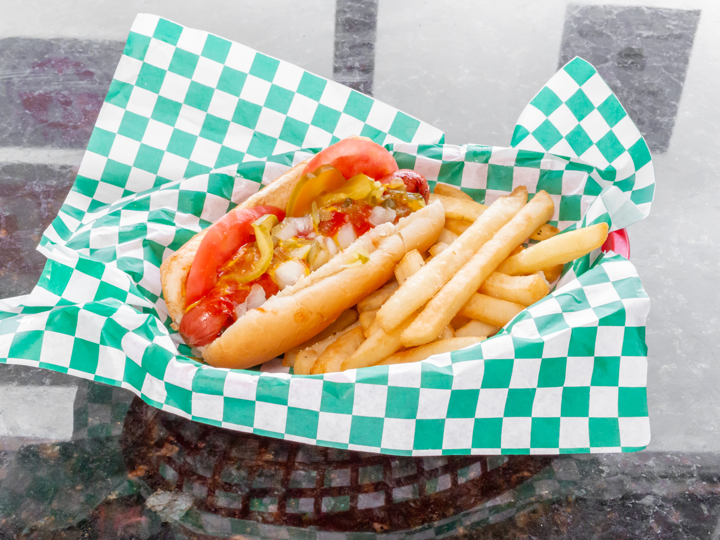 Order Hot Dog food online from Omg Grill store, Morton Grove on bringmethat.com