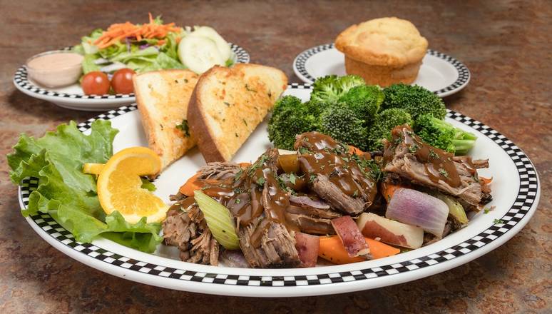 Order Slow-Cooked Pot Roast food online from Black Bear Diner store, Oklahoma City on bringmethat.com
