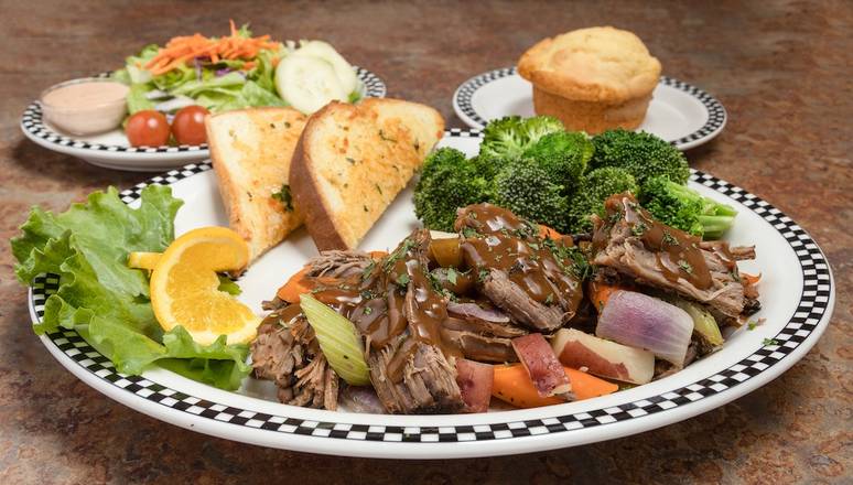 Order Slow-Cooked Pot Roast food online from Black Bear Diner store, Carson City on bringmethat.com