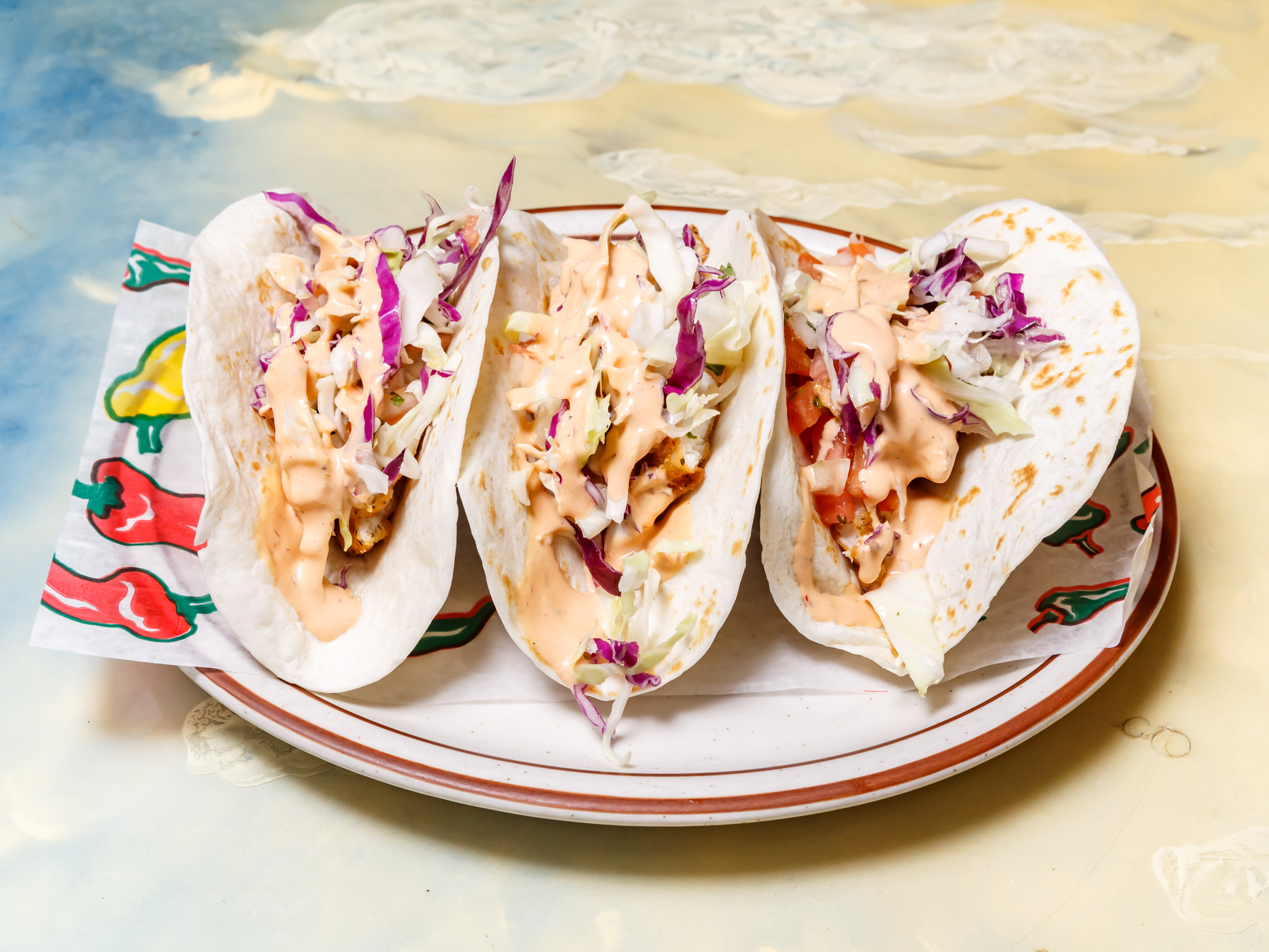 Order Fish Tacos food online from El Campesino store, Pittsburgh on bringmethat.com