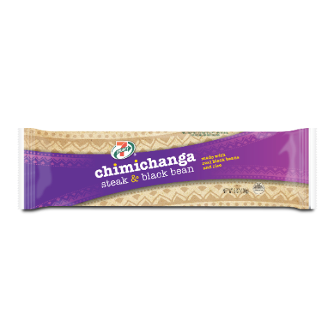 Order 7-Select Chimichanga Steak & Black Bean food online from 7-Eleven store, St. Clair Shores on bringmethat.com