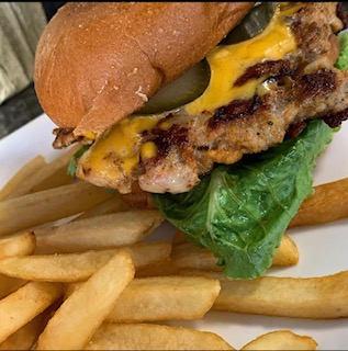 Order Chicken Burger food online from Mix Traditions store, San Francisco on bringmethat.com