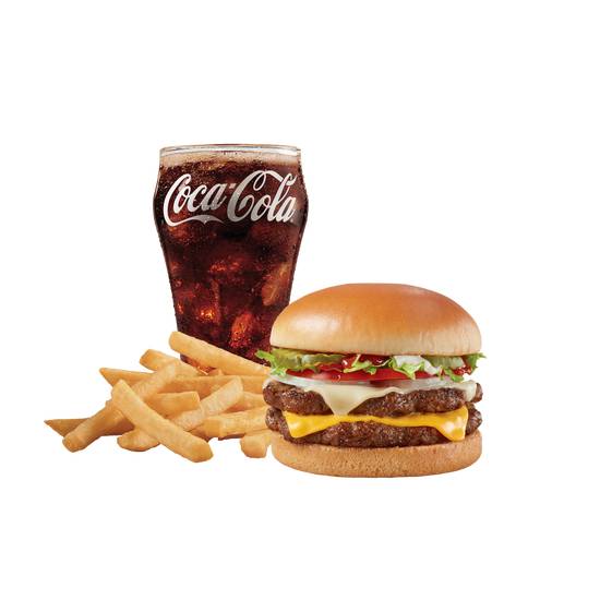 Order Two Cheese Deluxe 1/3lb* Double Combo food online from Dairy Queen store, Enola on bringmethat.com