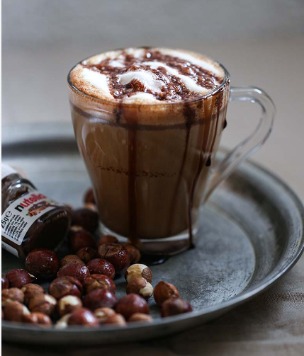 Order Nutella Latte food online from Caffe Bene store, Jackson Heights on bringmethat.com