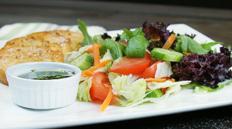 Order Garden Salad food online from Sicily Pizza & Pasta store, Houston on bringmethat.com