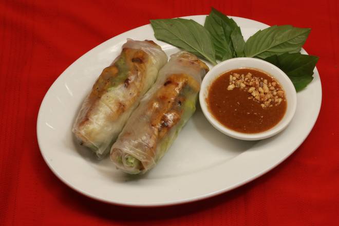 Order A7. Gỏi Cuốn Thịt Nướng - grilled pork spring rolls food online from Pho Khang store, Centennial on bringmethat.com