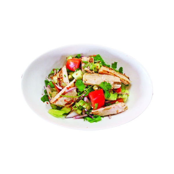 Order Chicken Salad  food online from Silk Thai Cuisine - Huntington Beach store, Huntington Beach on bringmethat.com