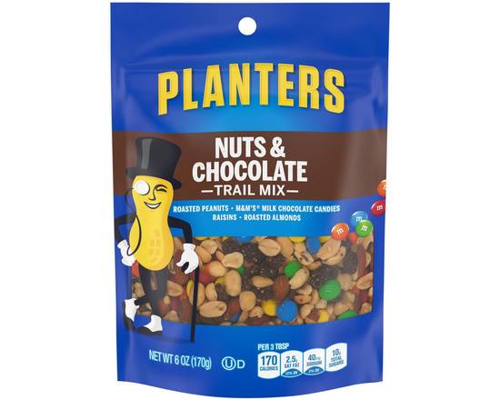 Order Planters Trail  Mix Nut & Chocolate 6oz food online from Rocket store, Portland on bringmethat.com