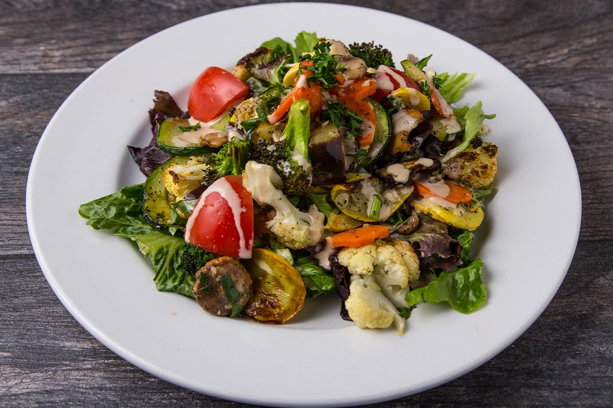 Order Wood-Fired Vegetable Salad food online from Pita Jungle - Desert Ridge store, Phoenix on bringmethat.com